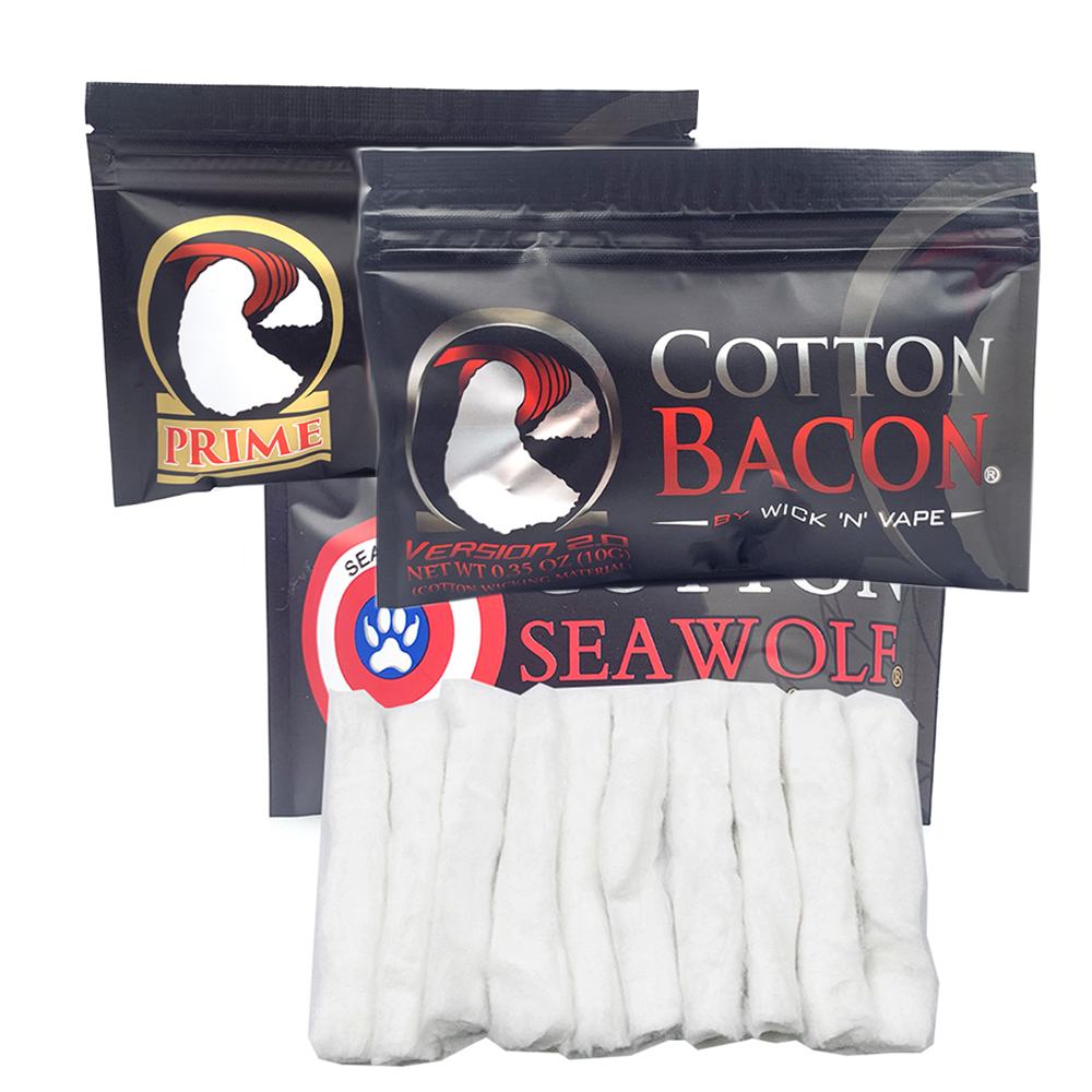 Tools Vape - 2Pack Cotton Bacon Prime Silver Gold