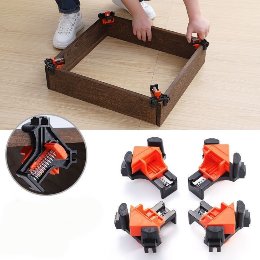 Hand Tools Mechanical Workshop - 4pcs 90° Right Angle Clamp Fixing