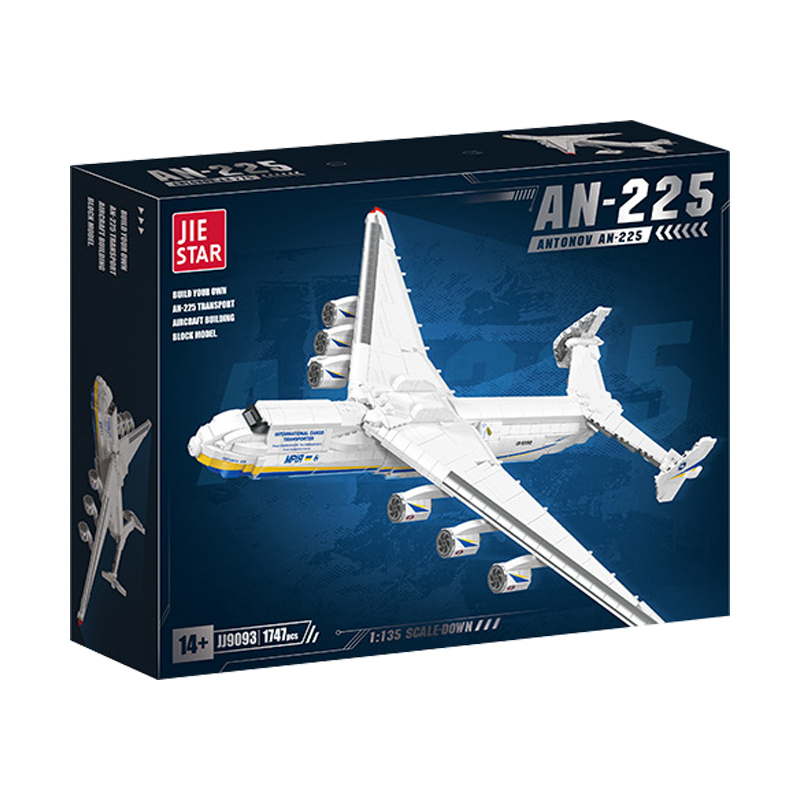 Hand Plane Block - IN STOCK JJ9093 MOC An-225 Transport