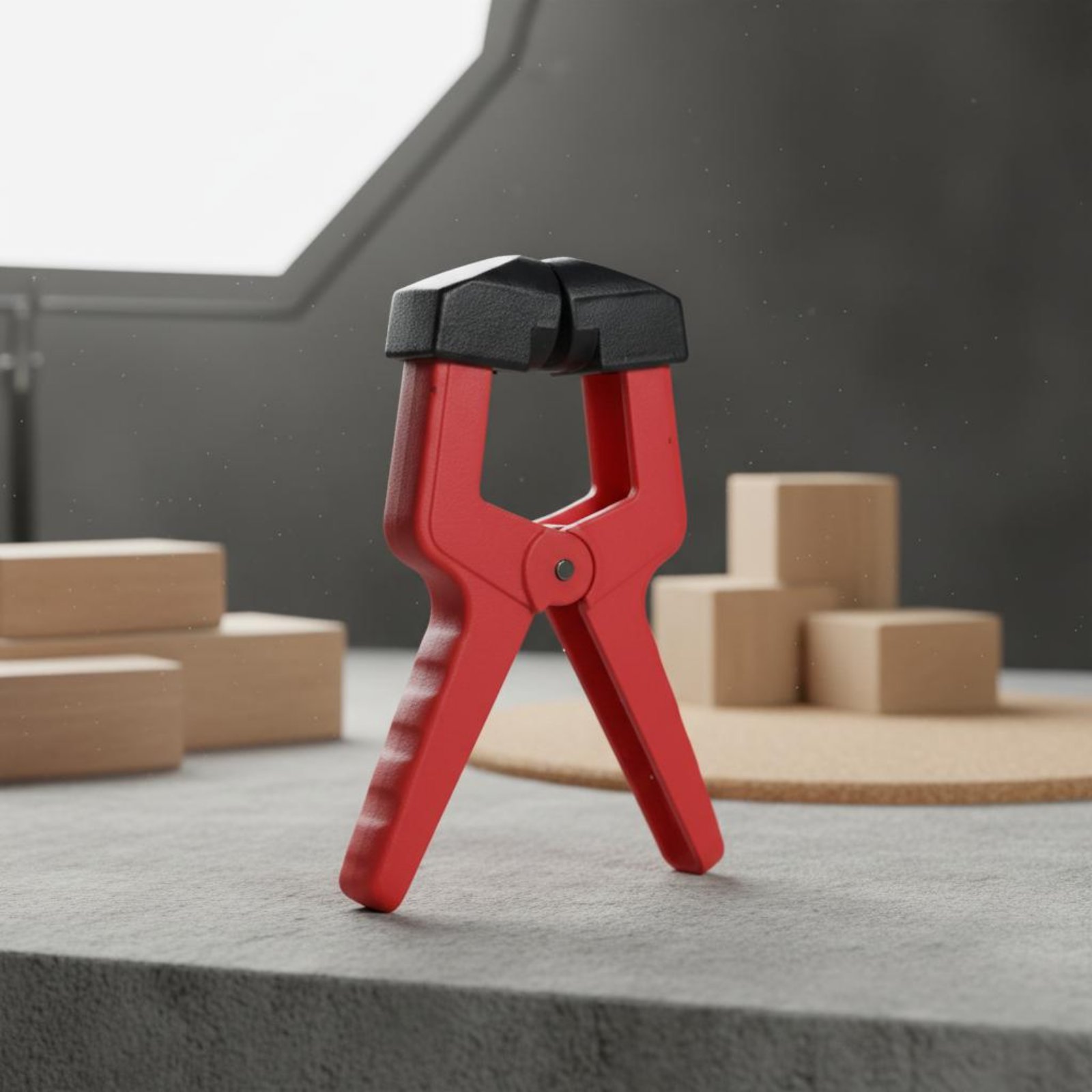 Triangular Clamp Clamp Red Col - огляд і ціна Hand Tools In Workshop