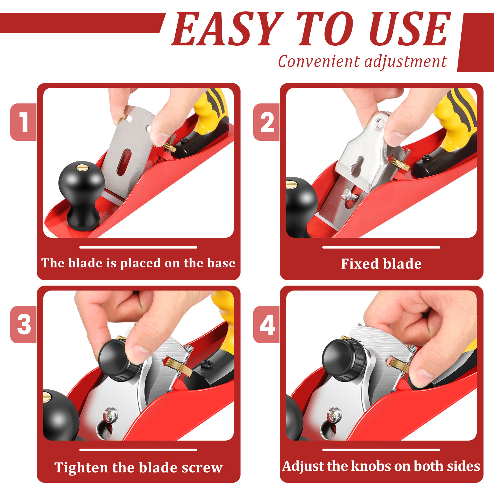 Wood Hand Planer Set Hand Tool - огляд і ціна Hand Plane Block