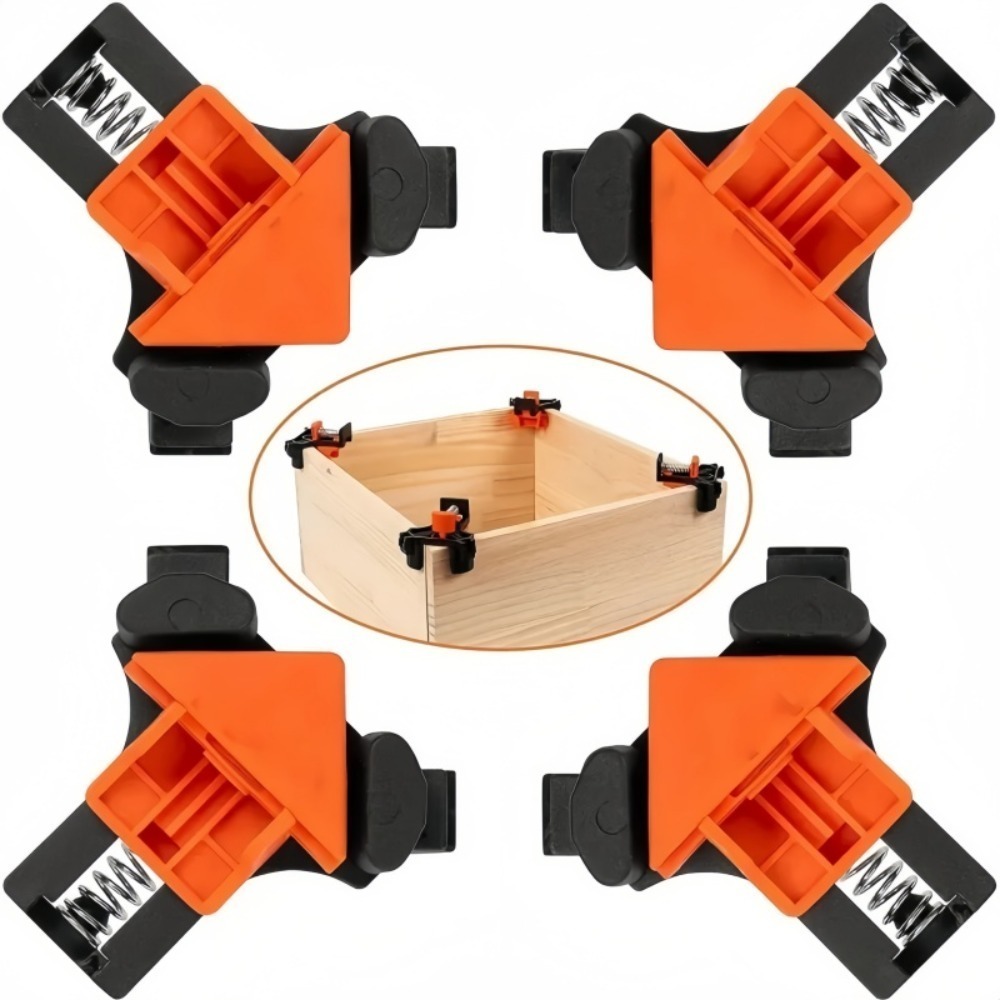 4pcs 90° Right Angle Clamp Fix - огляд і ціна Hand Tools Mechanical Workshop