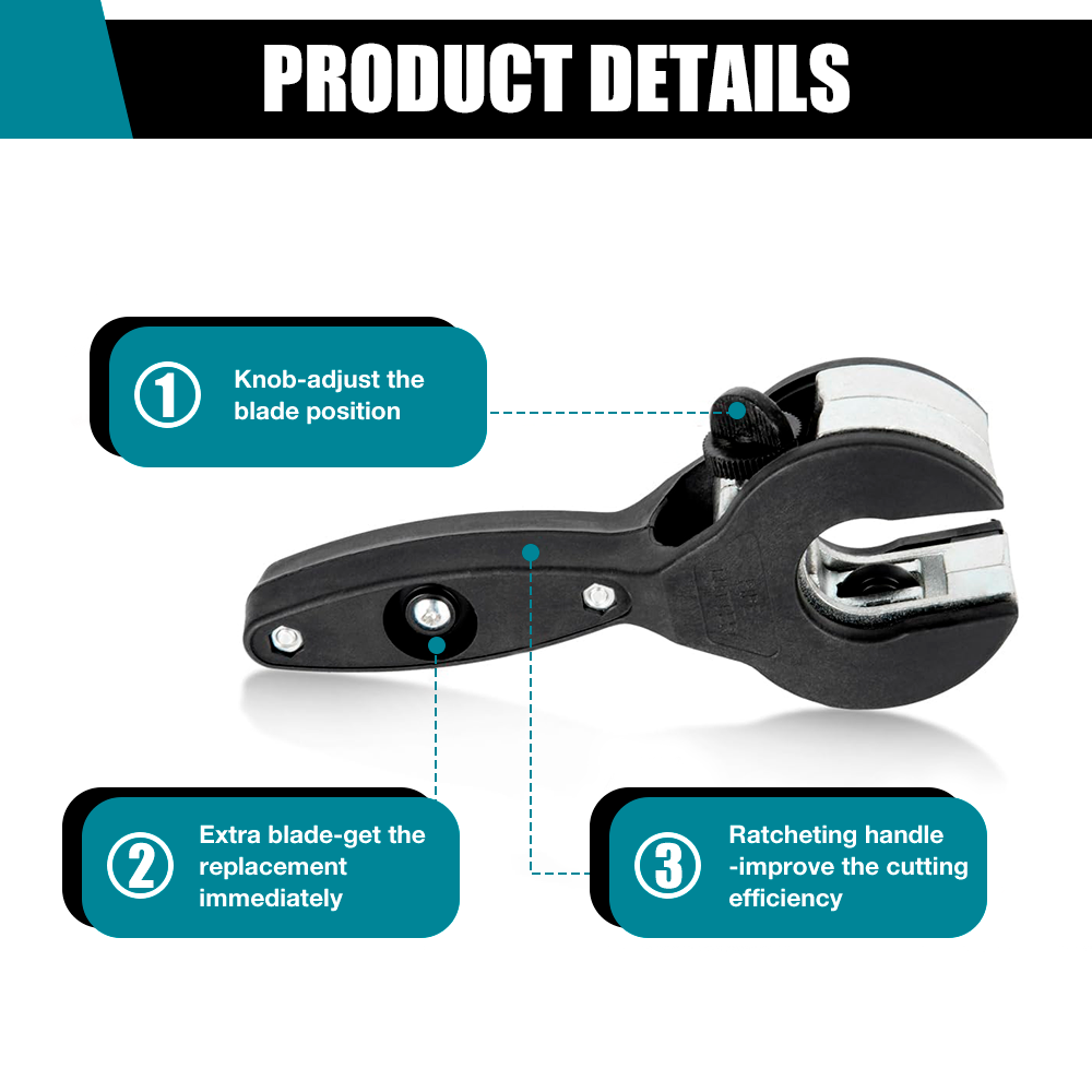 6-29mm Ratchet Pipe Cutter,Hom - огляд і ціна Hand Tools Mechanical Workshop