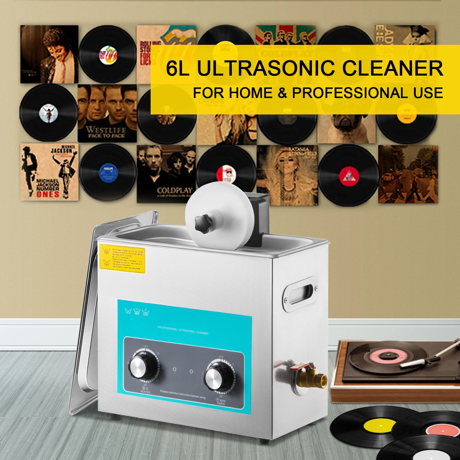 SIHAO 6L Vinyl Record Cleaner  - огляд і ціна Hand Tools Mechanical Workshop