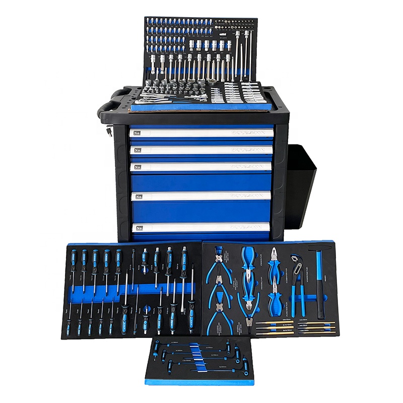 225 Pcs Movable Tool Cabinet 7 - огляд і ціна Hand Tools In Workshop
