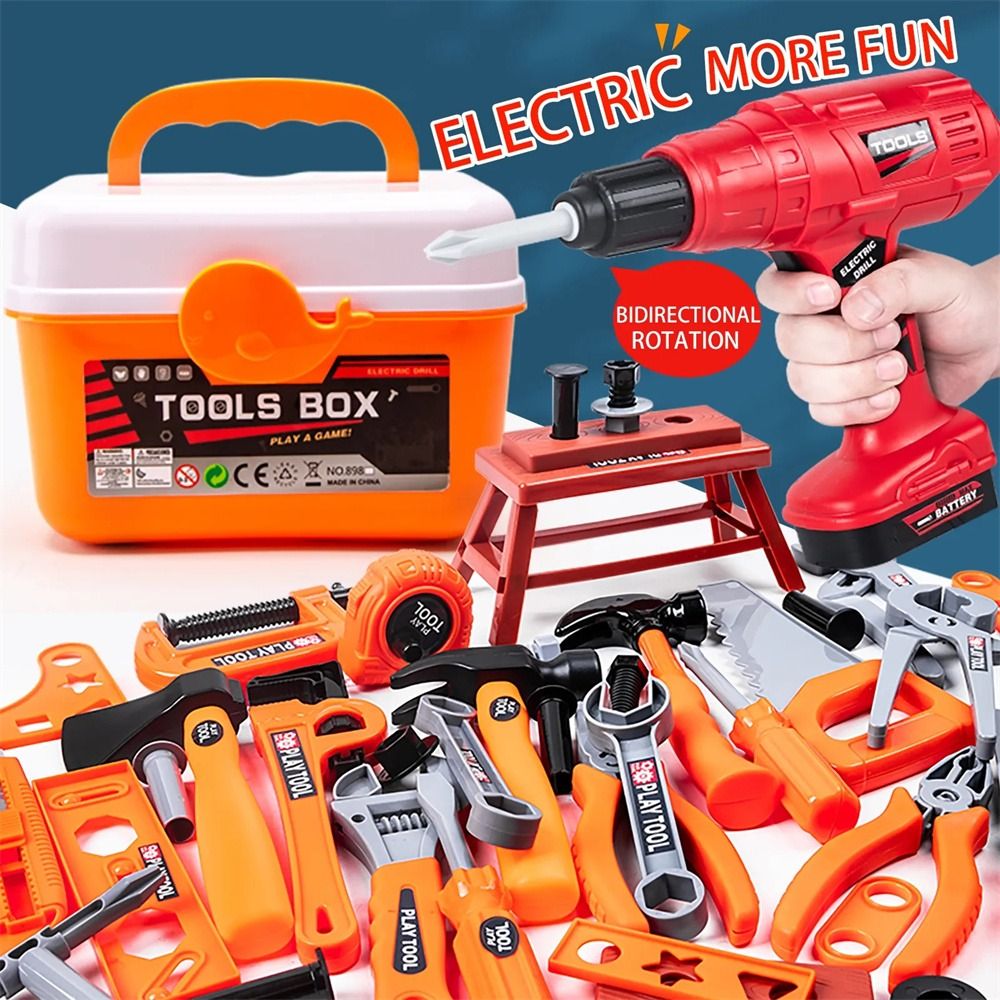 Electric Toy Drill Repair Tool - огляд і ціна Workshop Tools Toy