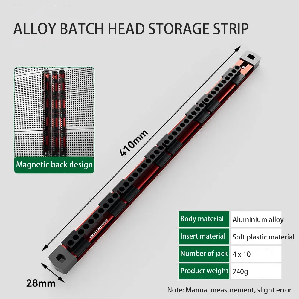 Magnetic Screwdriver Bit Holde - огляд і ціна Workshop Tools Organizer