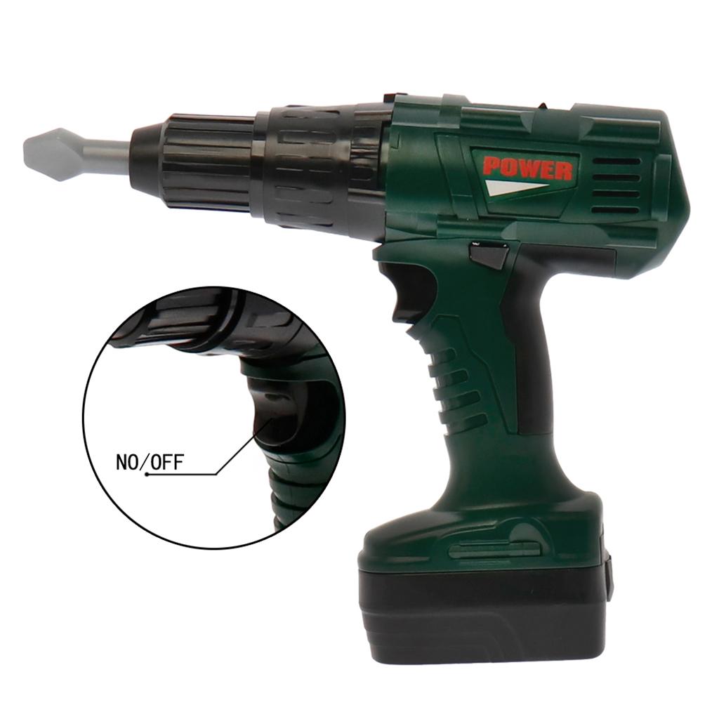 Kids Electric Drill Toy with S - огляд і ціна Workshop Tools Toy