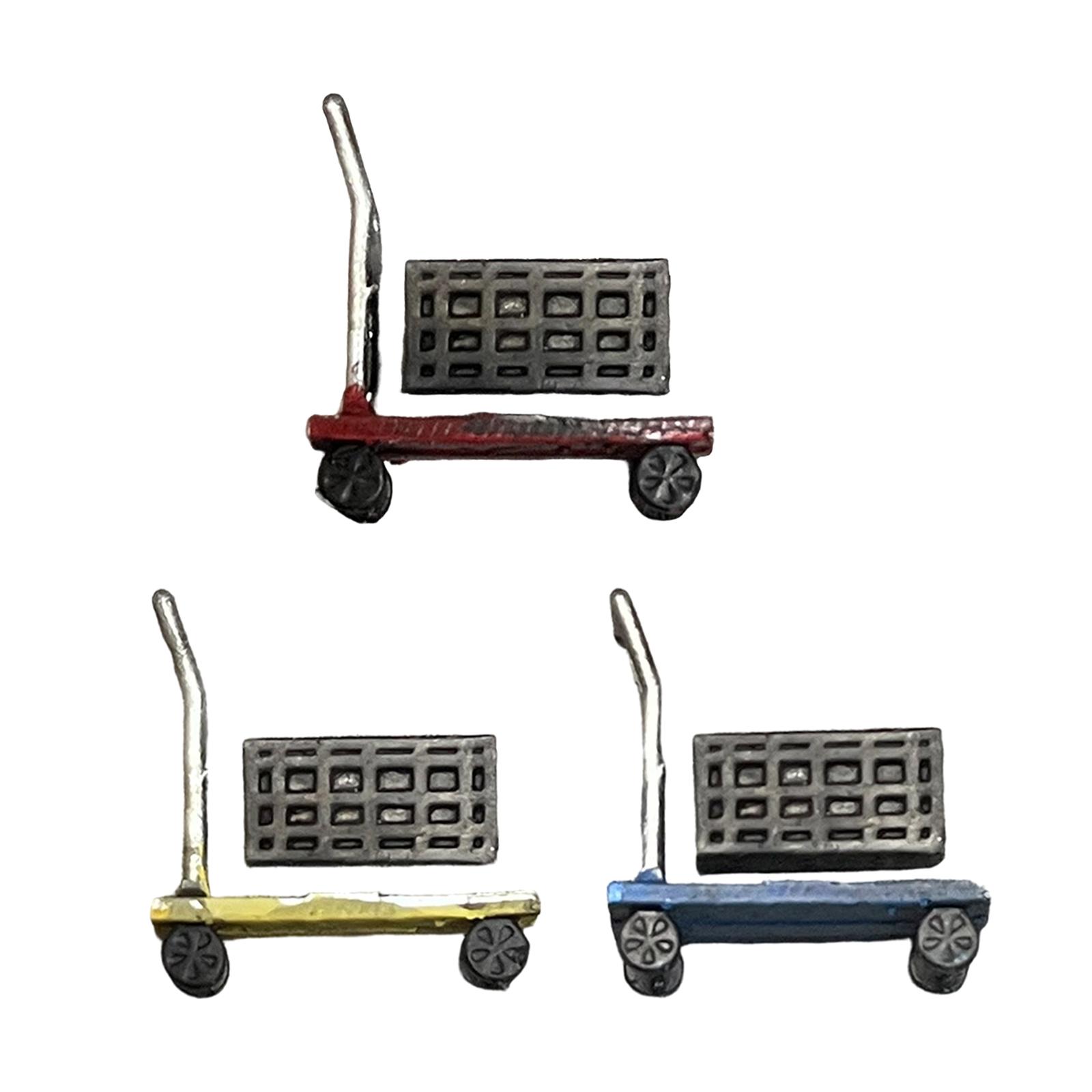 Miniature Handcart in 1:64 Sca - огляд і ціна Workshop Tools Toy