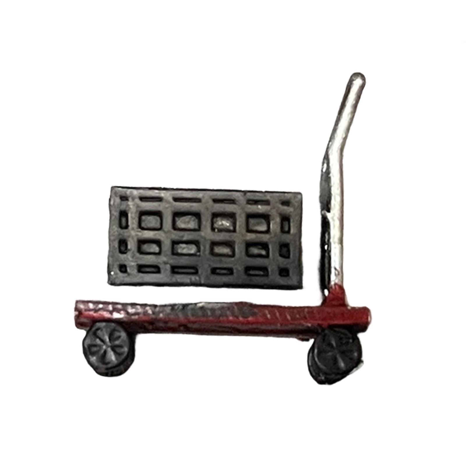 Miniature Handcart in 1:64 Sca - огляд і ціна Workshop Tools Toy