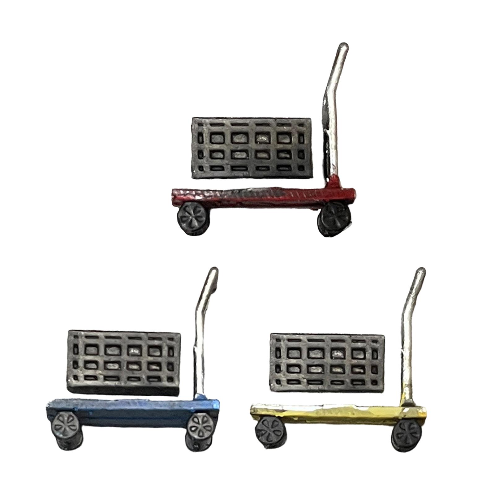 Miniature Handcart in 1:64 Sca - огляд і ціна Workshop Tools Toy