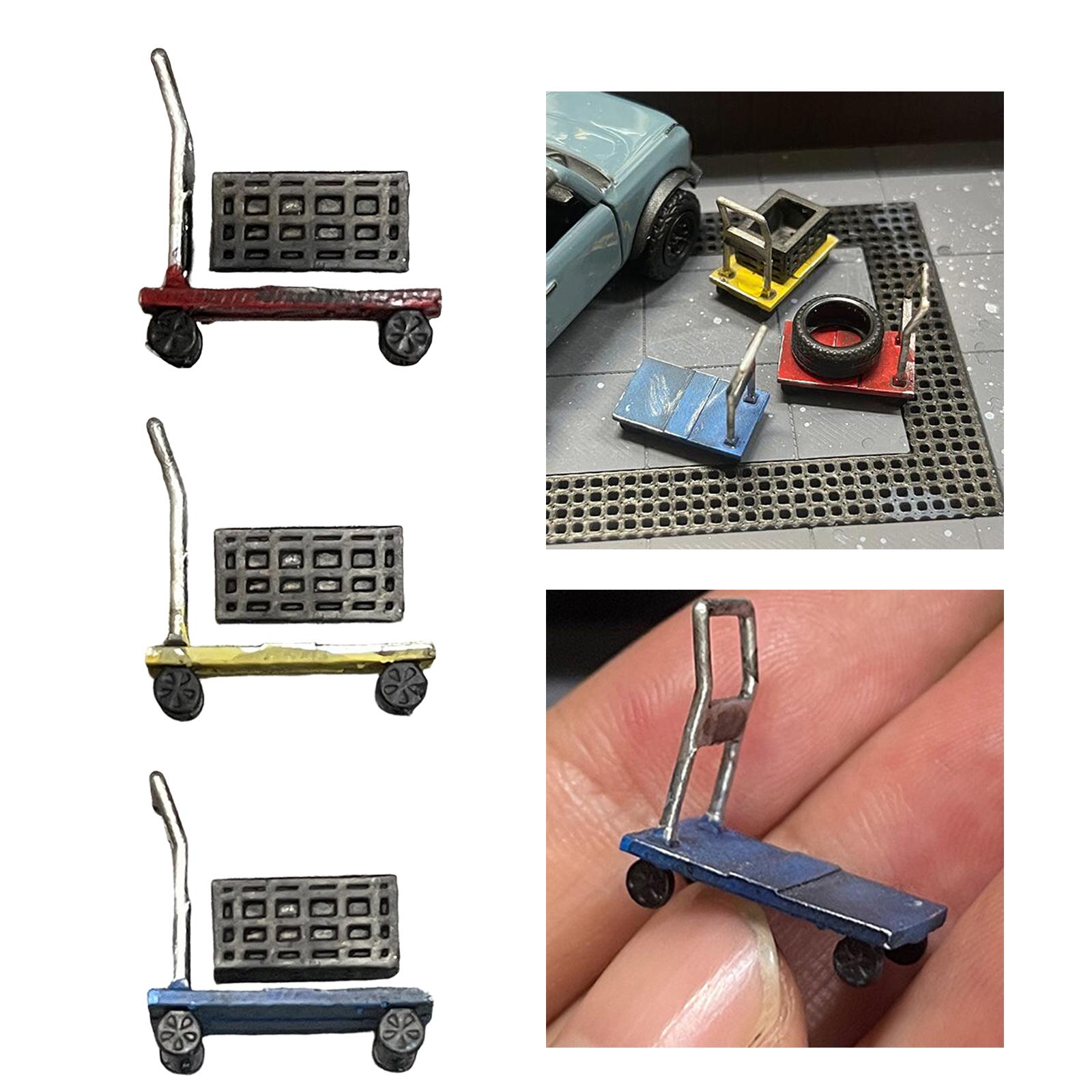 Miniature Handcart in 1:64 Sca - огляд і ціна Workshop Tools Toy