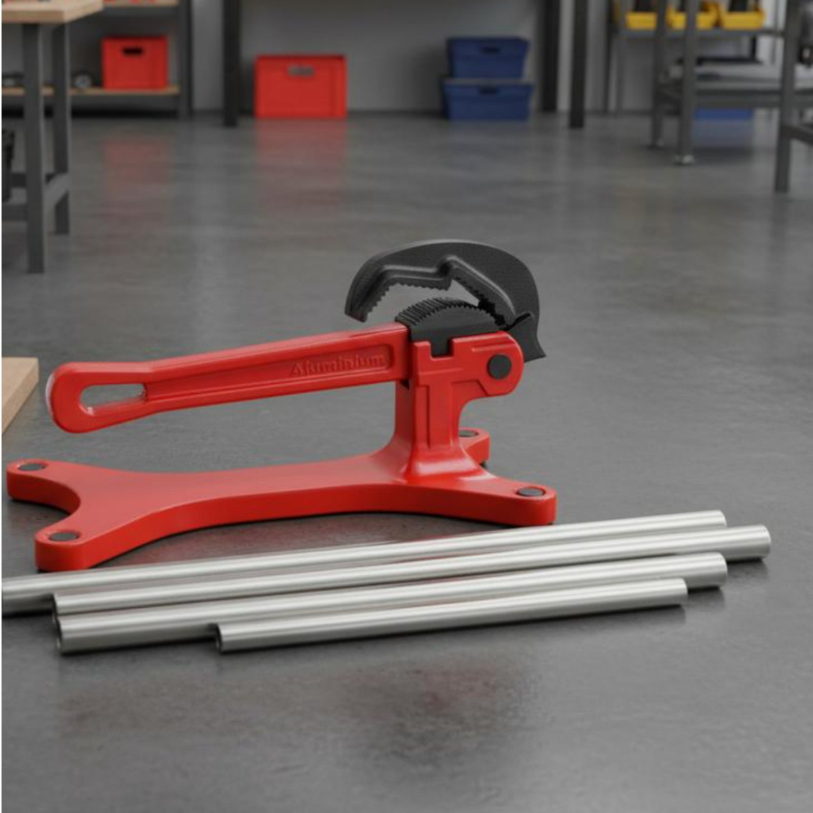 Yoke Pipe Vise Sturdy-Duty Por - огляд і ціна Tools In Workshop