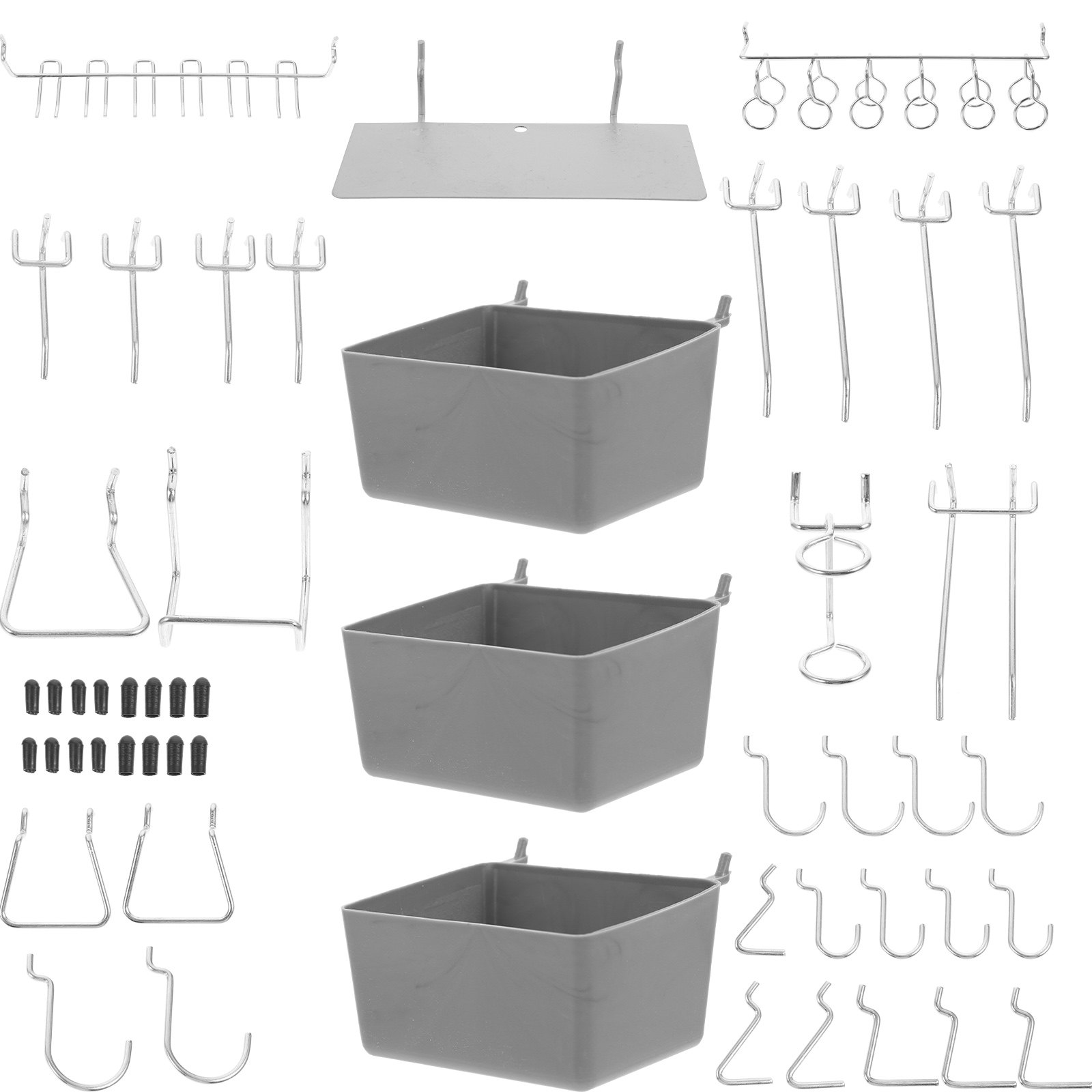 140Pcs Metal Pegboard Hooks Ki - огляд і ціна Workshop Tools Organizer