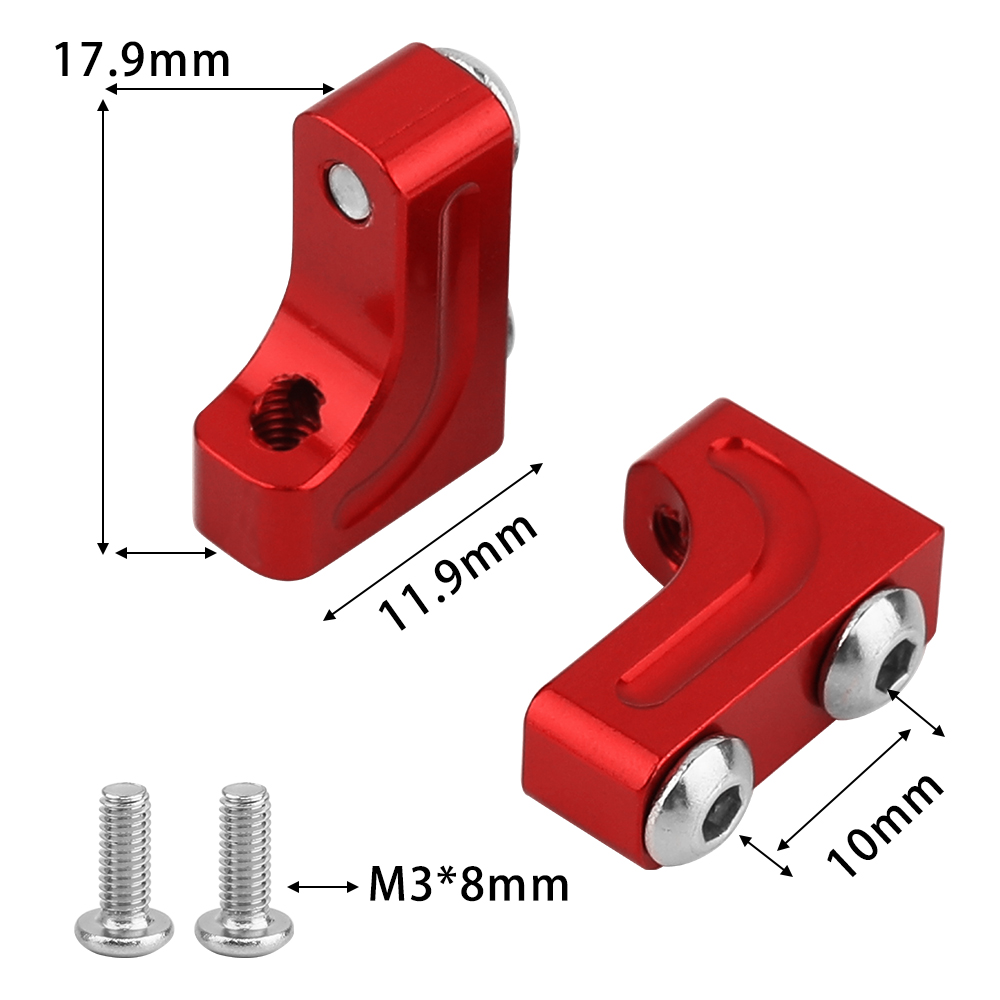 2Pcs Aluminum Alloy Servo Moun - огляд і ціна Screw Organizer Kit