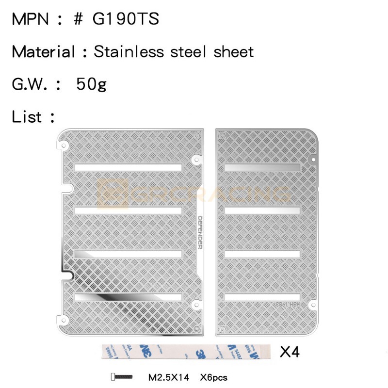 For 1/8 Base Mount Sheets Skid - огляд і ціна Screw Organizer Kit