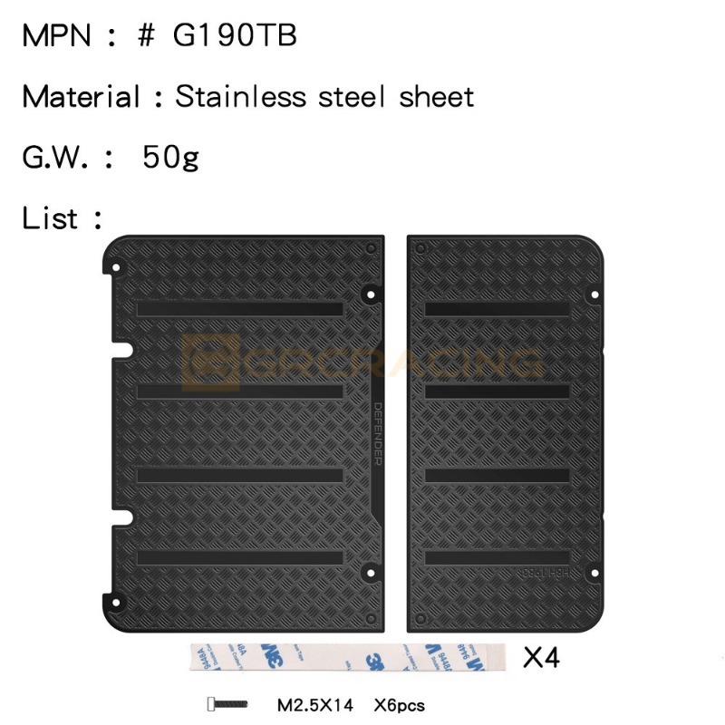 For 1/8 Base Mount Sheets Skid - огляд і ціна Screw Organizer Kit