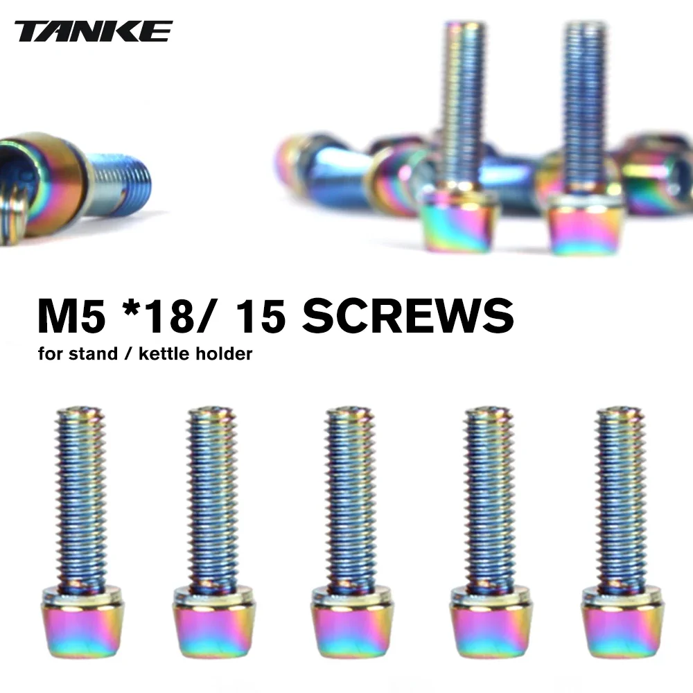 TANKE 6pcs M5 * 18 15mm Bolt S - огляд і ціна Screw Organizer Kit