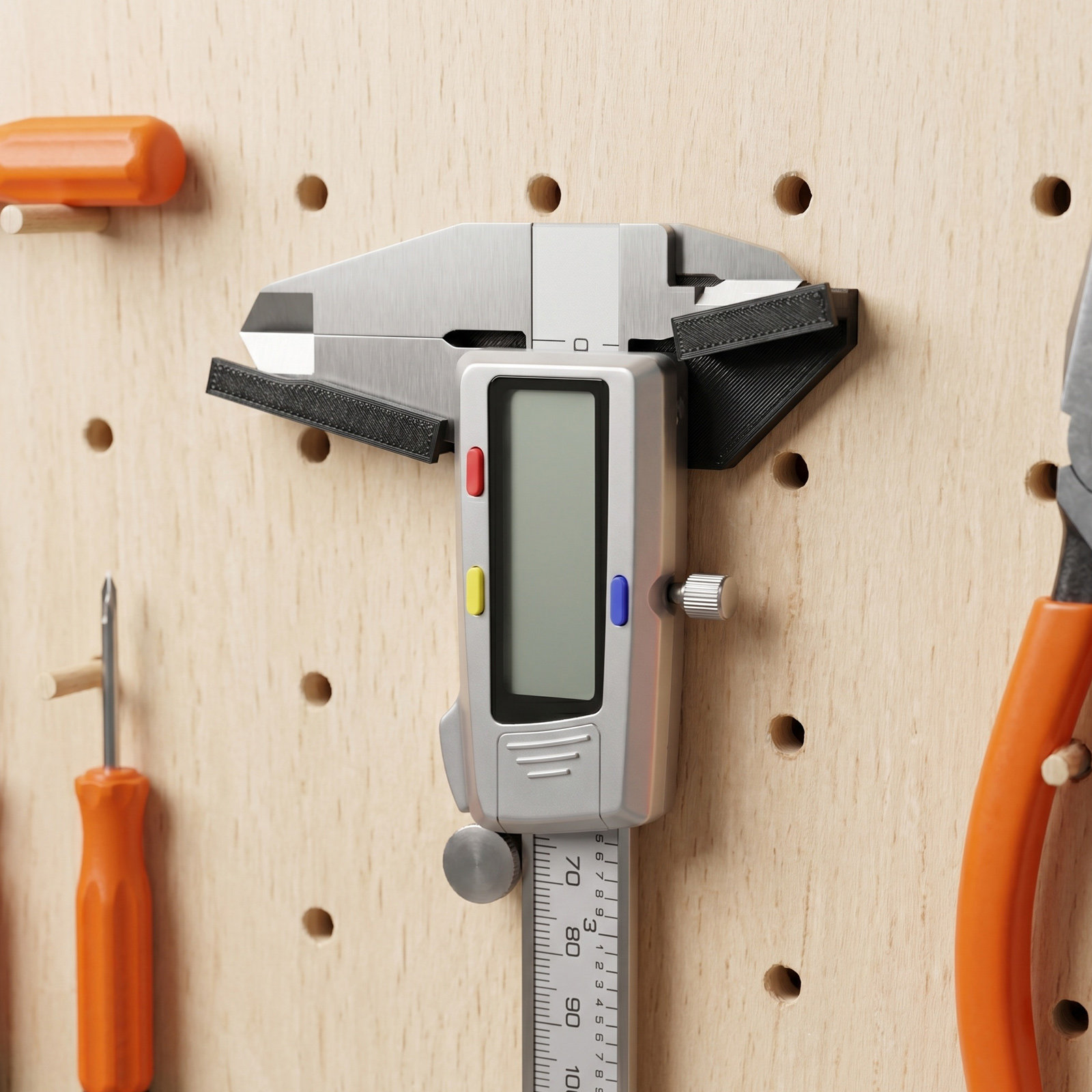 Vernier Caliper Storage Stand  - огляд і ціна Workshop Tools Organizer