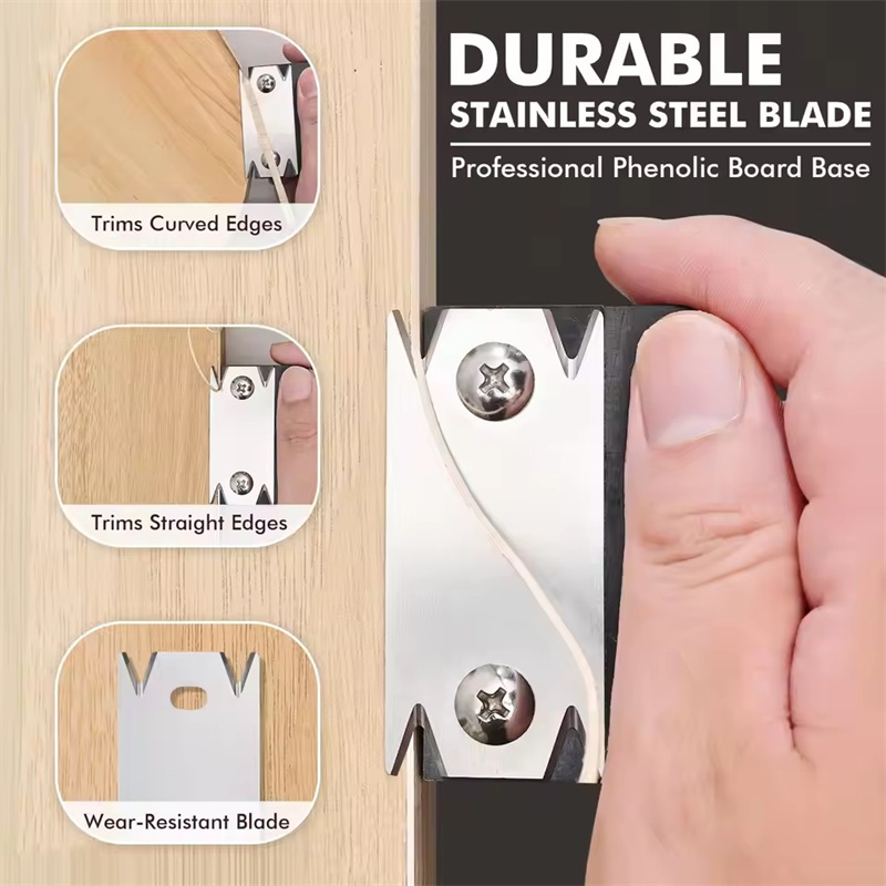 1pc Metal Edge Banding Trimmer - огляд і ціна Hand Plane Block