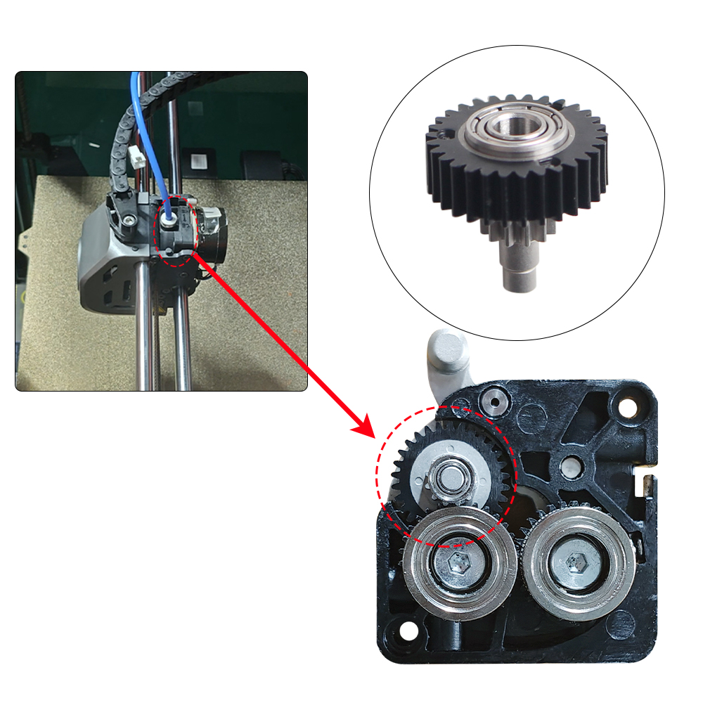 For Creality K1 K1C K1Max Extr - огляд і ціна Creality Printer K1