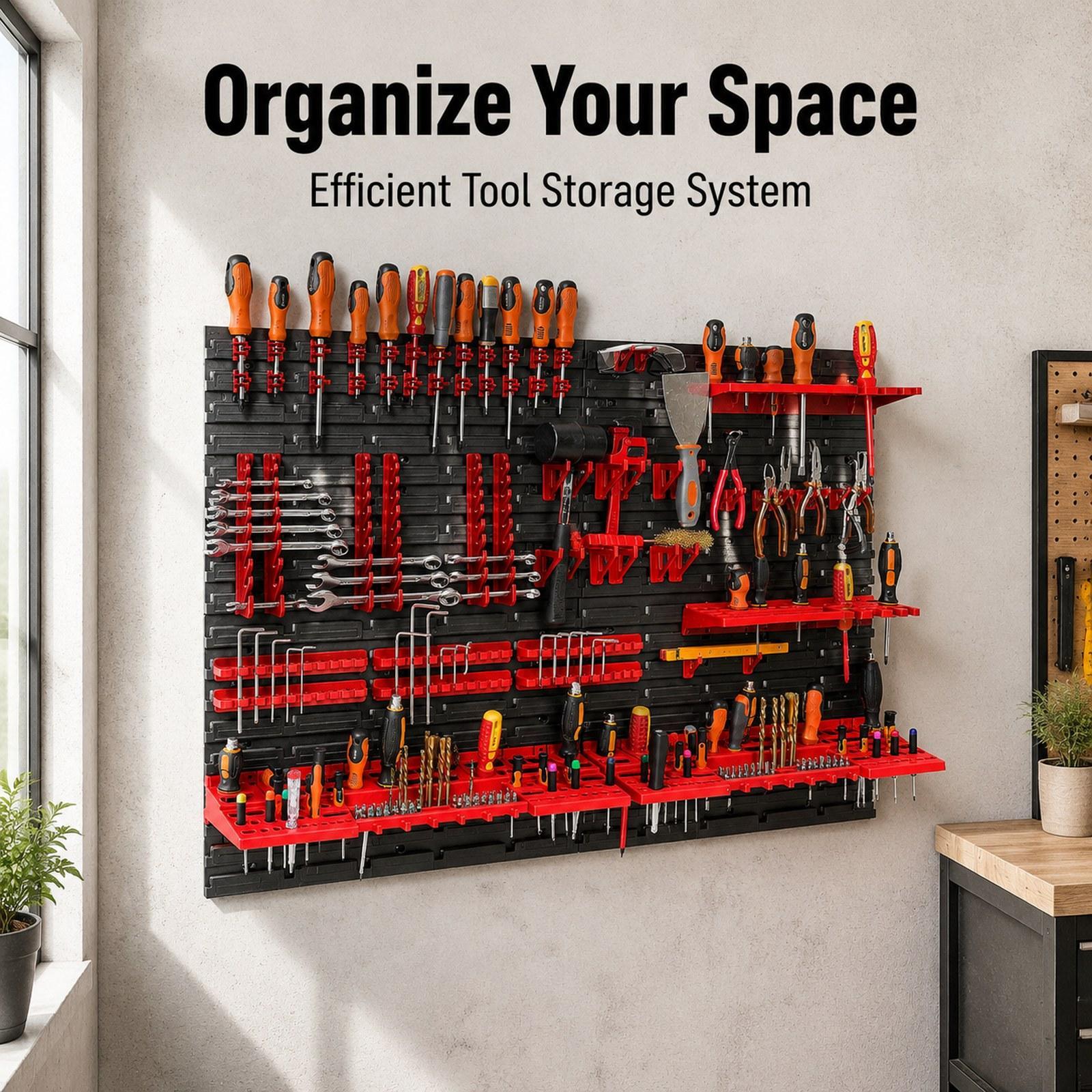 Wall Mounted Storage Bins with - огляд і ціна Workshop Tools Toy