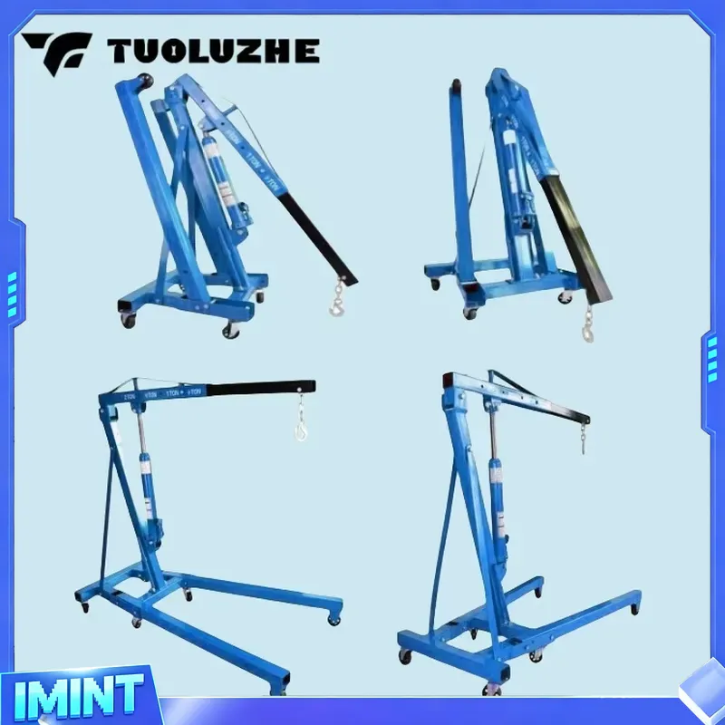 2-ton Foldable Blue Car Engine - огляд і ціна Hand Tools Mechanical Workshop