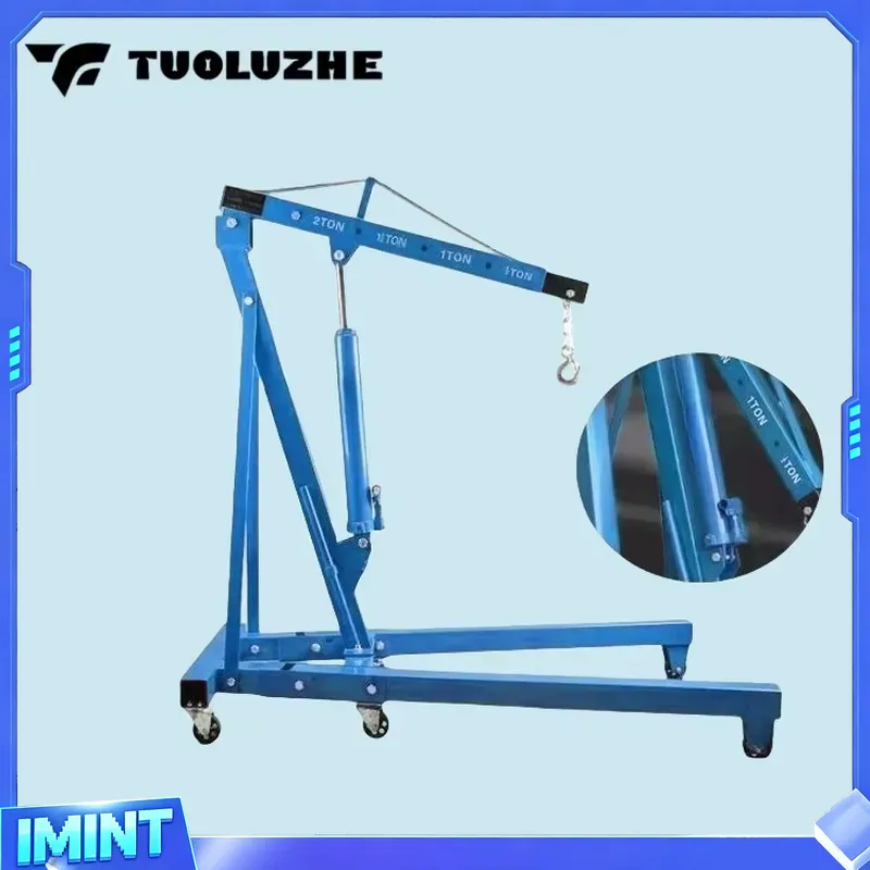 2-ton Foldable Blue Car Engine - огляд і ціна Hand Tools Mechanical Workshop